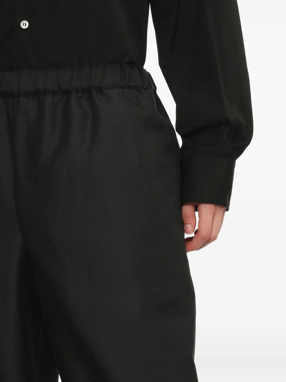 Comme Des Garçons Comme Des Garçons Broek met trekkoord Zwart