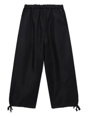 Balenciaga ワイド サルエルパンツ | ブラック | FARFETCH JP