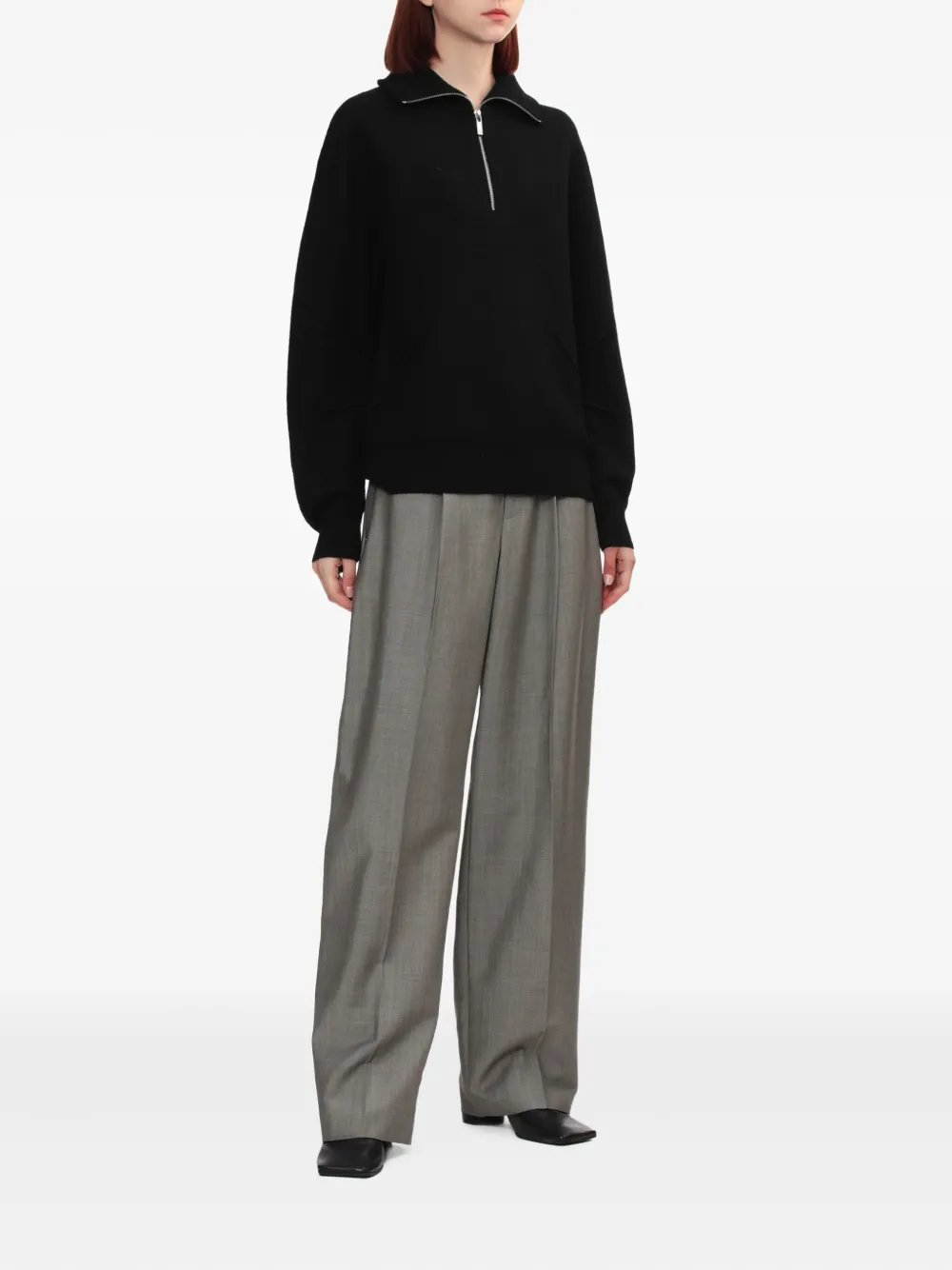 Helmut Lang zip-up sweater | Knitted Sweaters | Image 2
