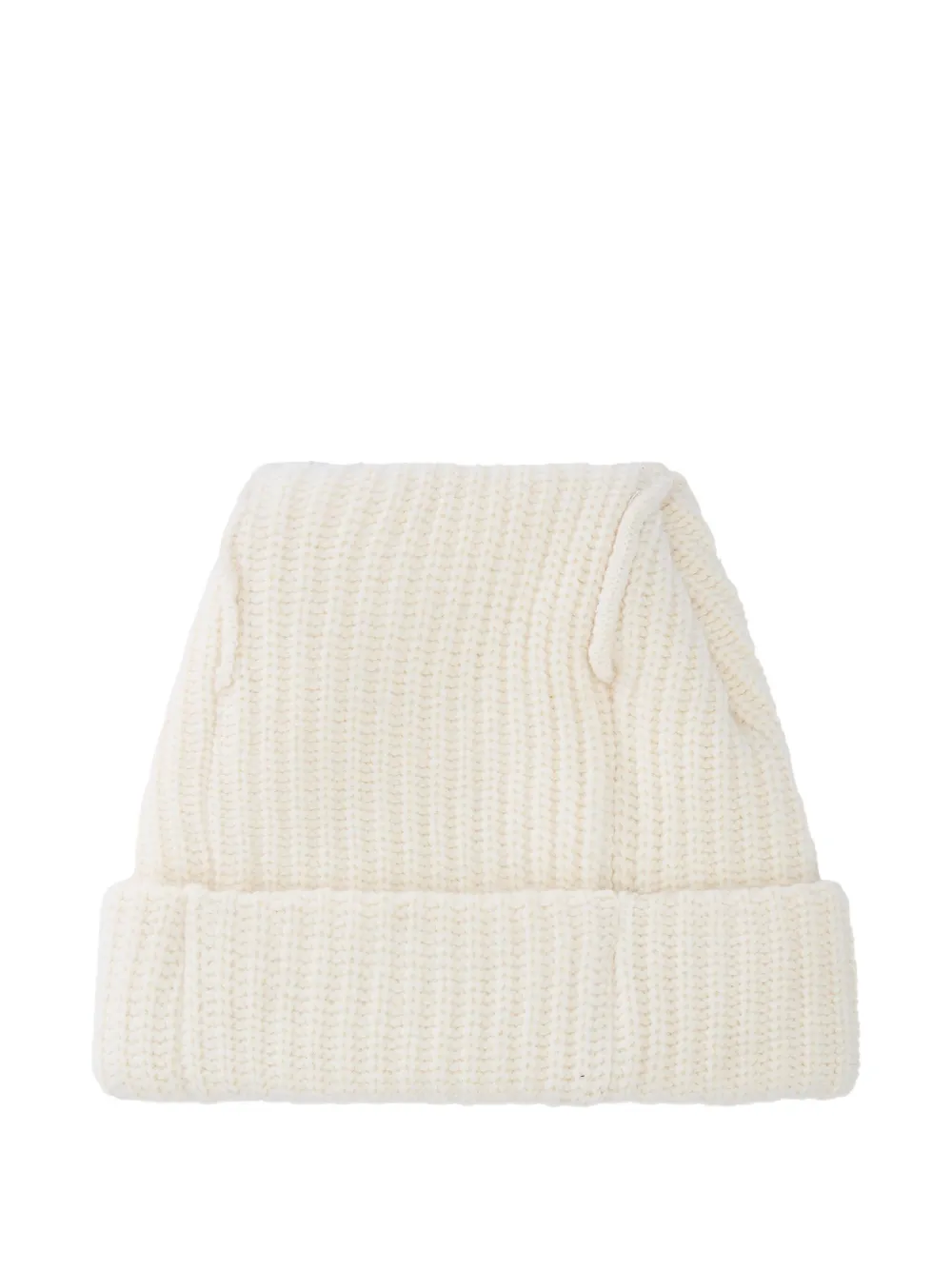 Charles Jeffrey Loverboy knitted beanie hat - Beige