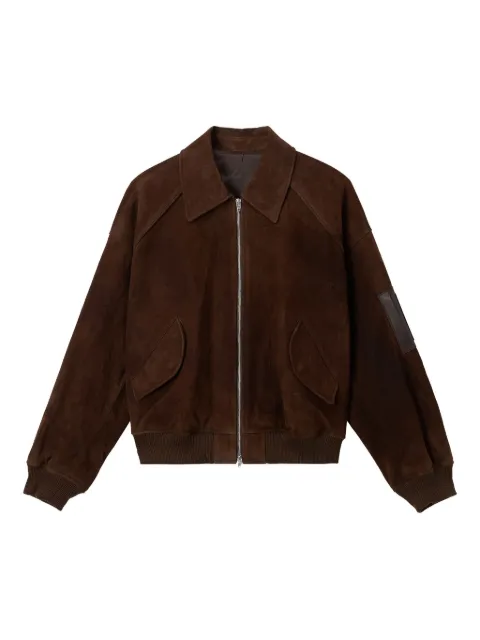 Juun.J zip pocket suede jacket