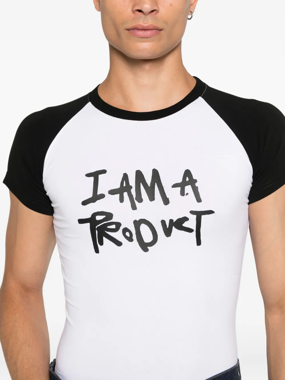 Charles Jeffrey Loverboy T-shirt met korte mouwen en grafische print Wit