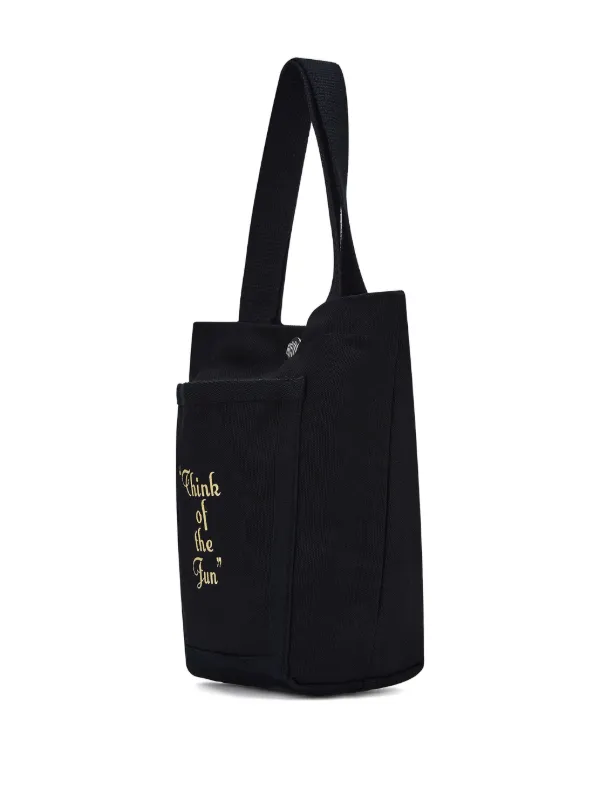 BODE Small Geneva Tote Bag | Black | FARFETCH TW