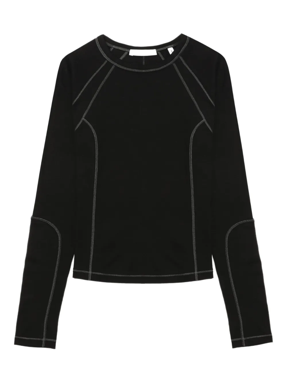 Helmut Lang seam-detail top | negro | Image 1
