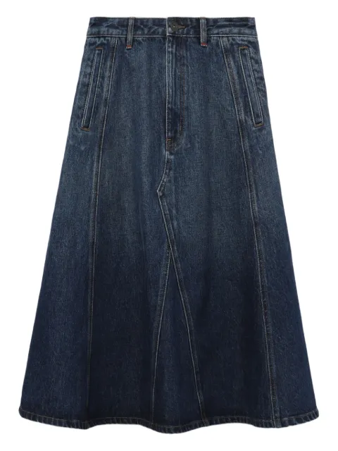 BAPY BY *A BATHING APE® panelled A-line skirt