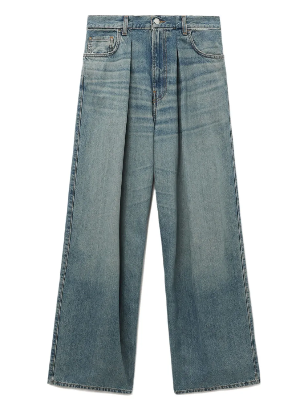 Haikure Jeans con pieghe - Blu