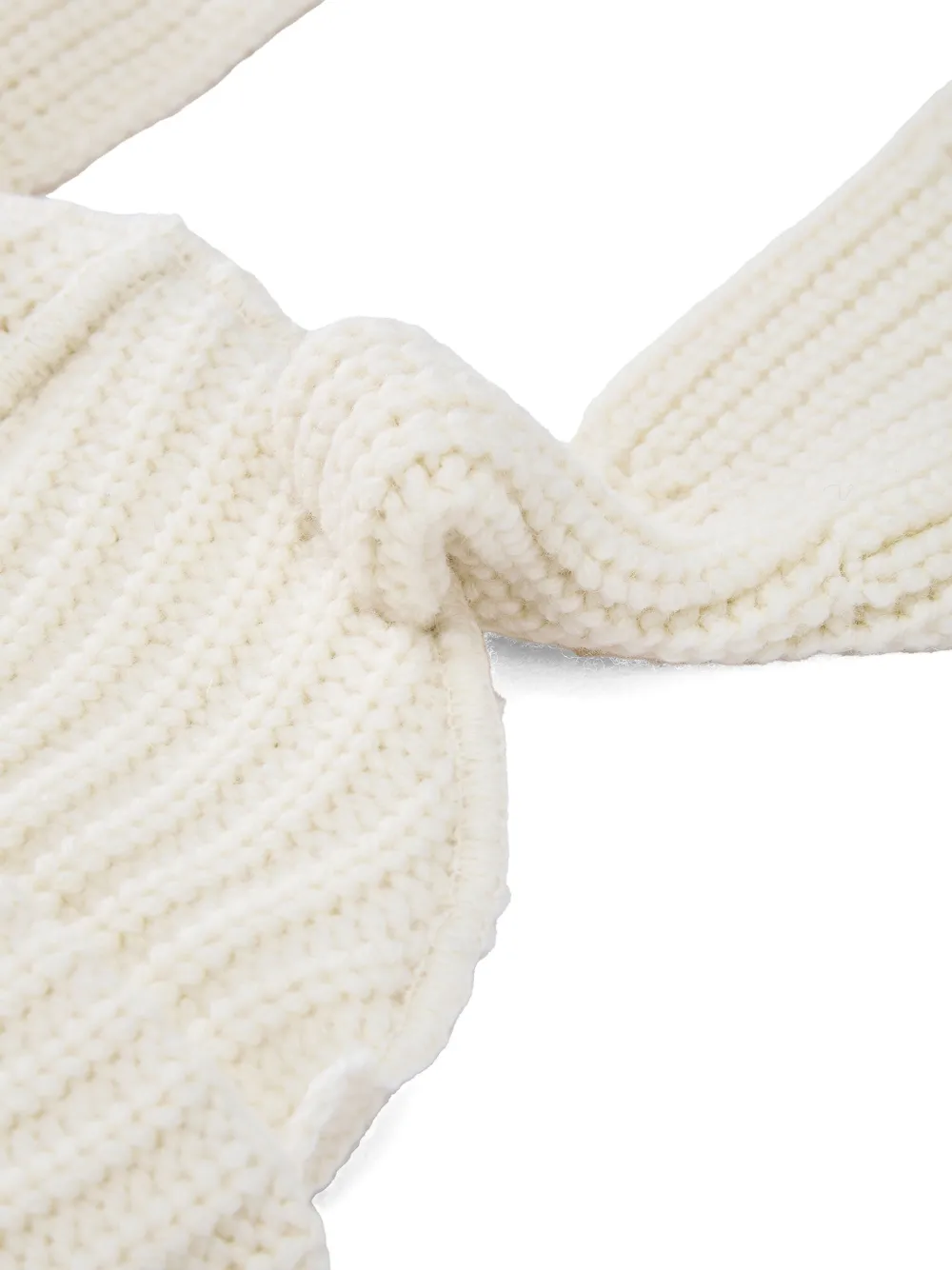 Charles Jeffrey Loverboy rabbit-ears beanie hat - Beige