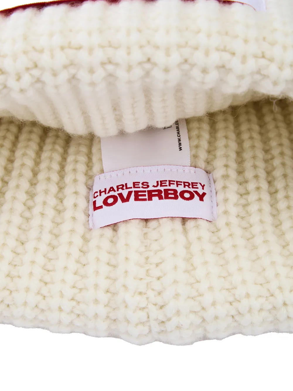 Charles Jeffrey Loverboy Rabbit-ears Beanie Hat In Neutral