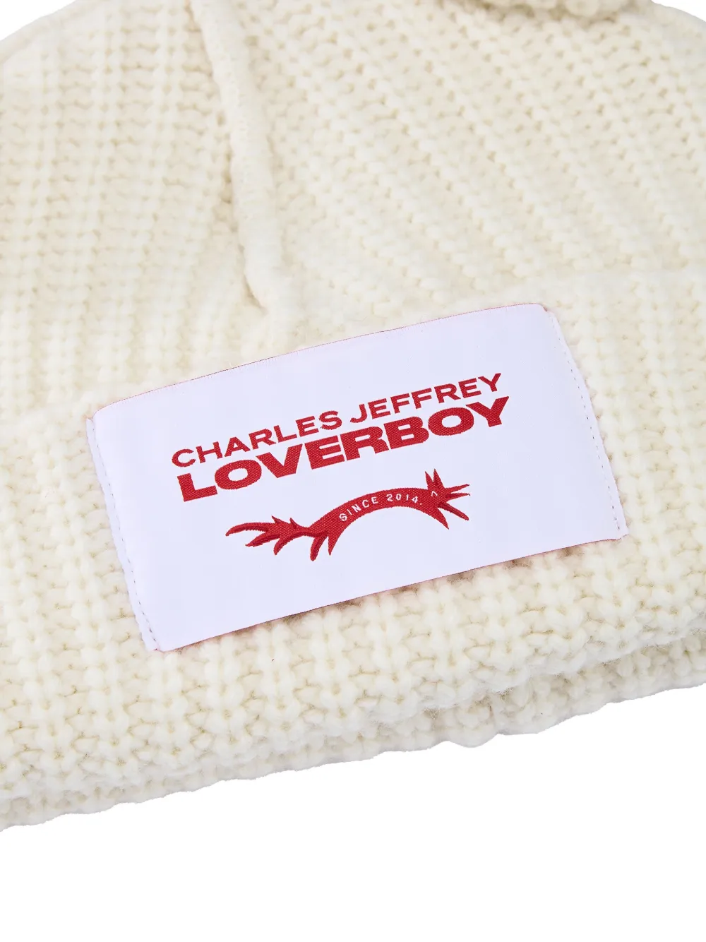 Charles Jeffrey Loverboy Rabbit-ears Beanie Hat In Neutral