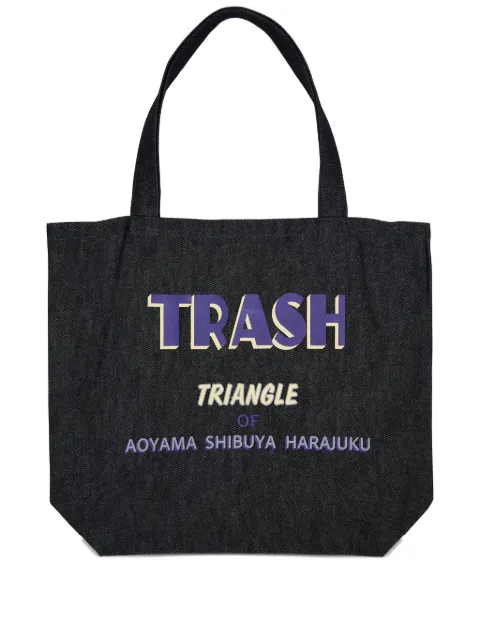 Needles logo-print tote bag