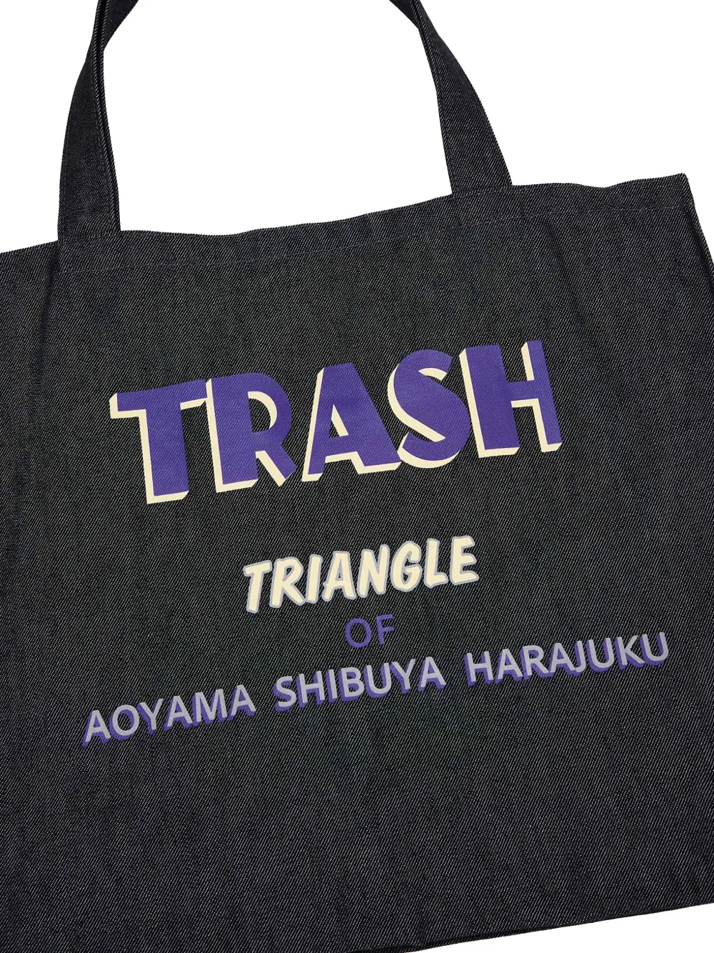 Needles Shopper met logoprint Zwart