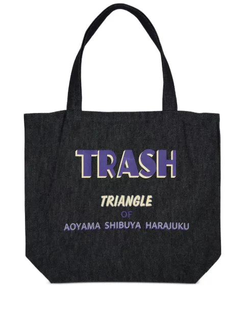Needles logo-print tote bag