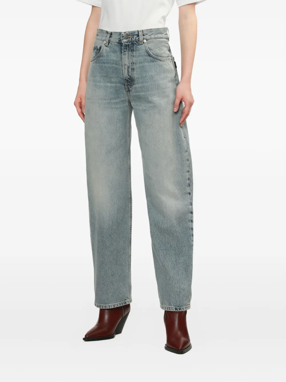 Haikure Jeans met vijf zakken Blauw