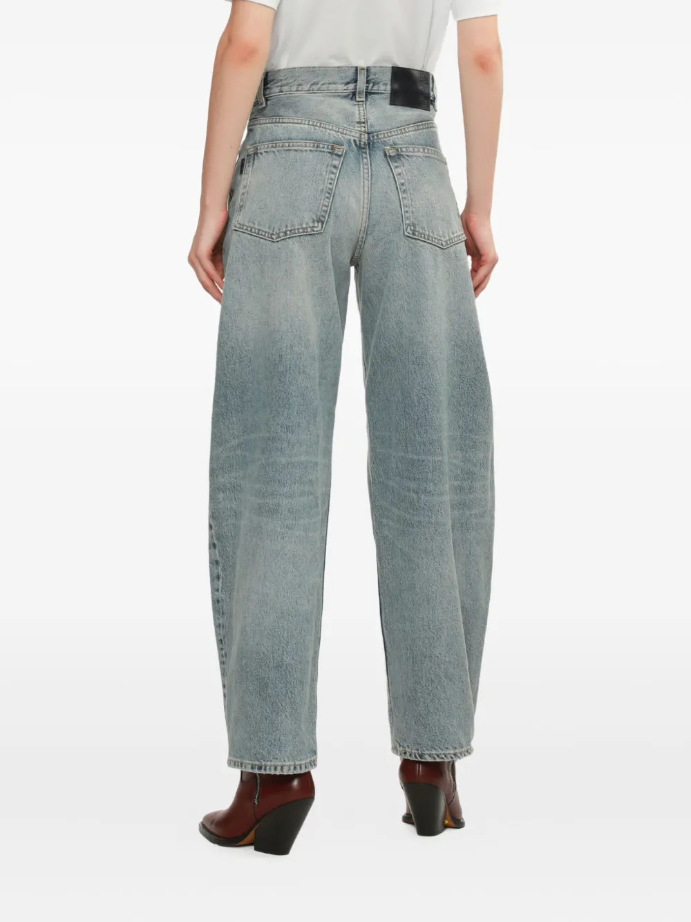 Haikure Jeans met vijf zakken Blauw