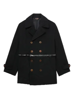 Black Comme Des Garçons パッチワーク ジャケット | ブラック