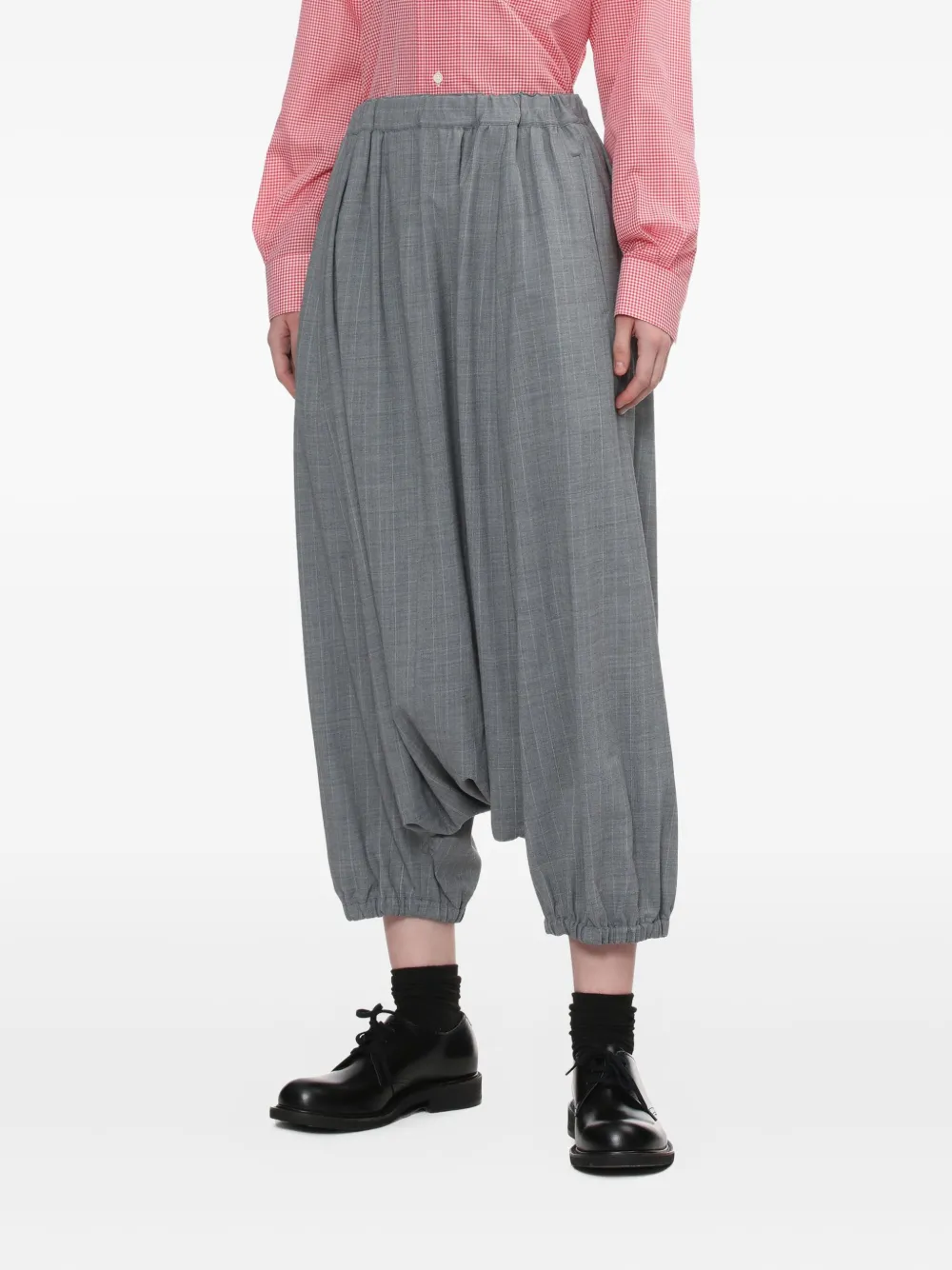 Comme Des Garçons Elastische broek Grijs