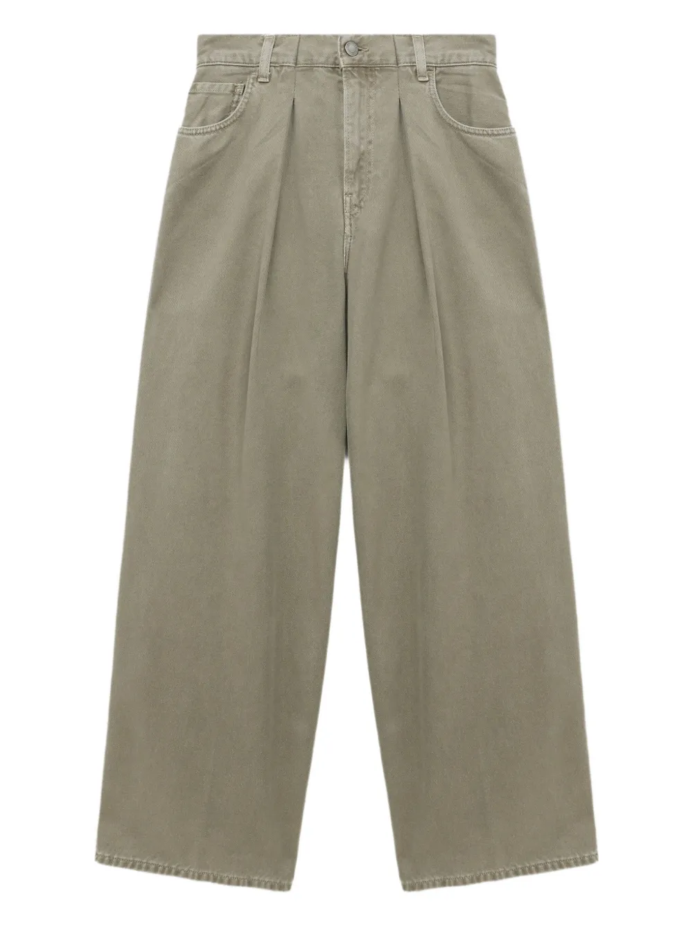 Haikure pleated jeans - Toni neutri