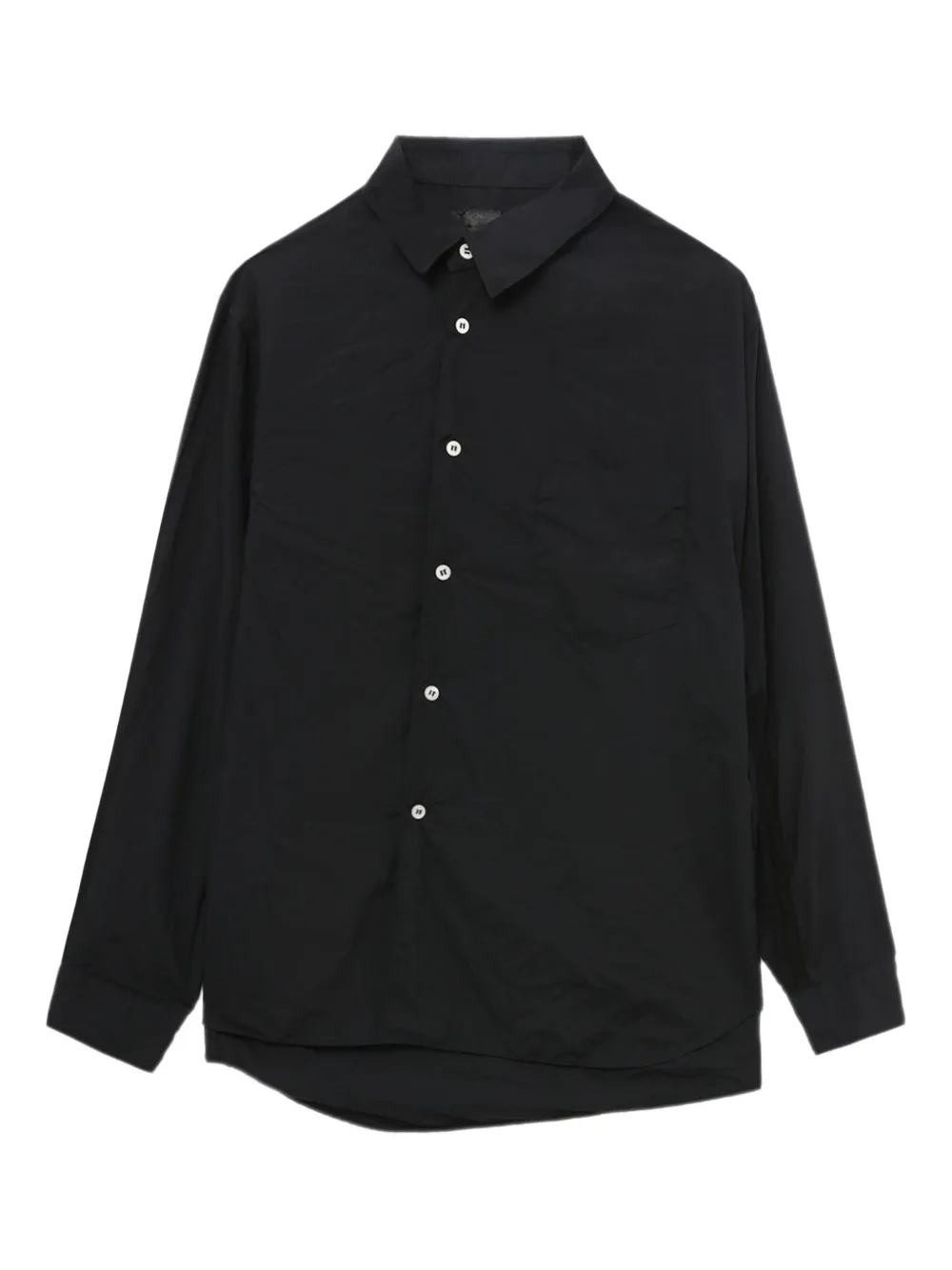 Black Comme Des Garçons camisa con botones | negro | Image 1