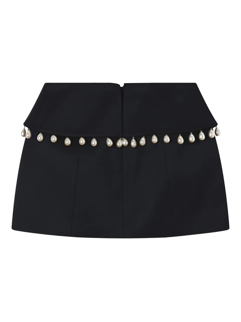 Kimhēkim Pearl-embellished Mini Skirt In Black