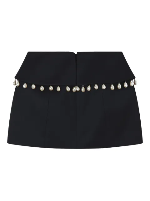 Kimhekim pearl-embellished mini skirt