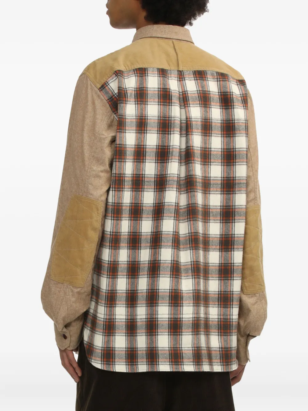 Junya Watanabe Pocket Shirt In Brown