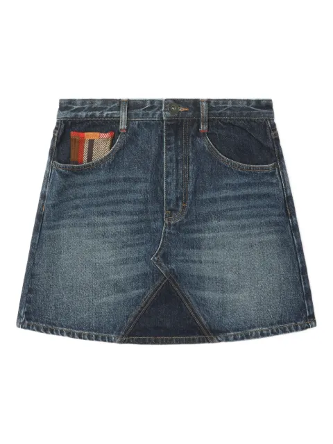 BAPY BY *A BATHING APE® shadow-patch mini skirt