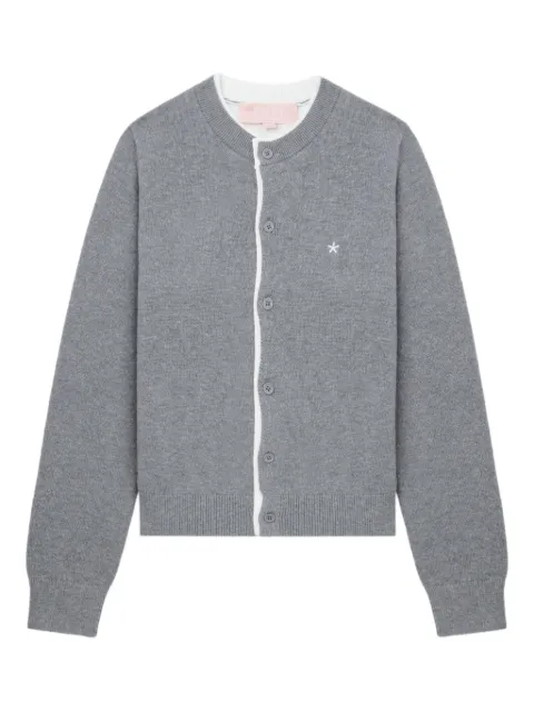 BAPY BY *A BATHING APE® star-embroidered cardigan