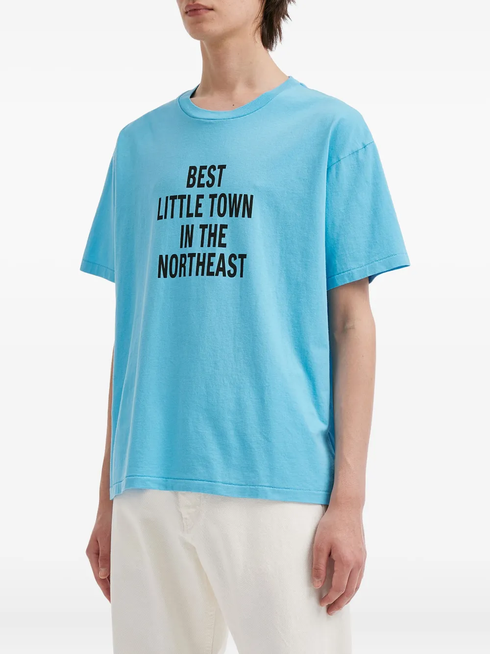 BODE T-shirt met grafische print Blauw