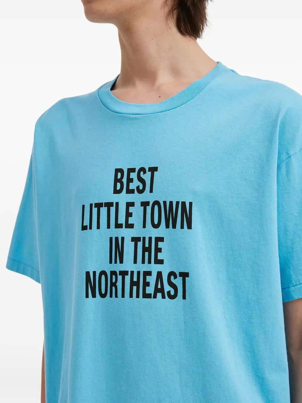 BODE T-shirt met grafische print Blauw