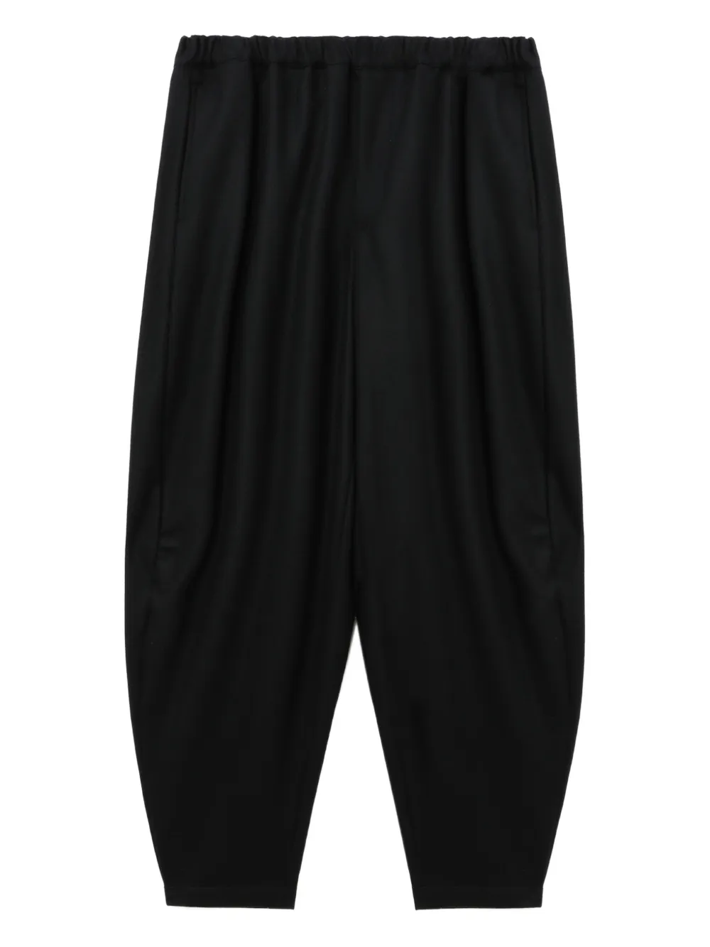 Black Comme Des Garçons elastic-waist trousers | Black | Image 1