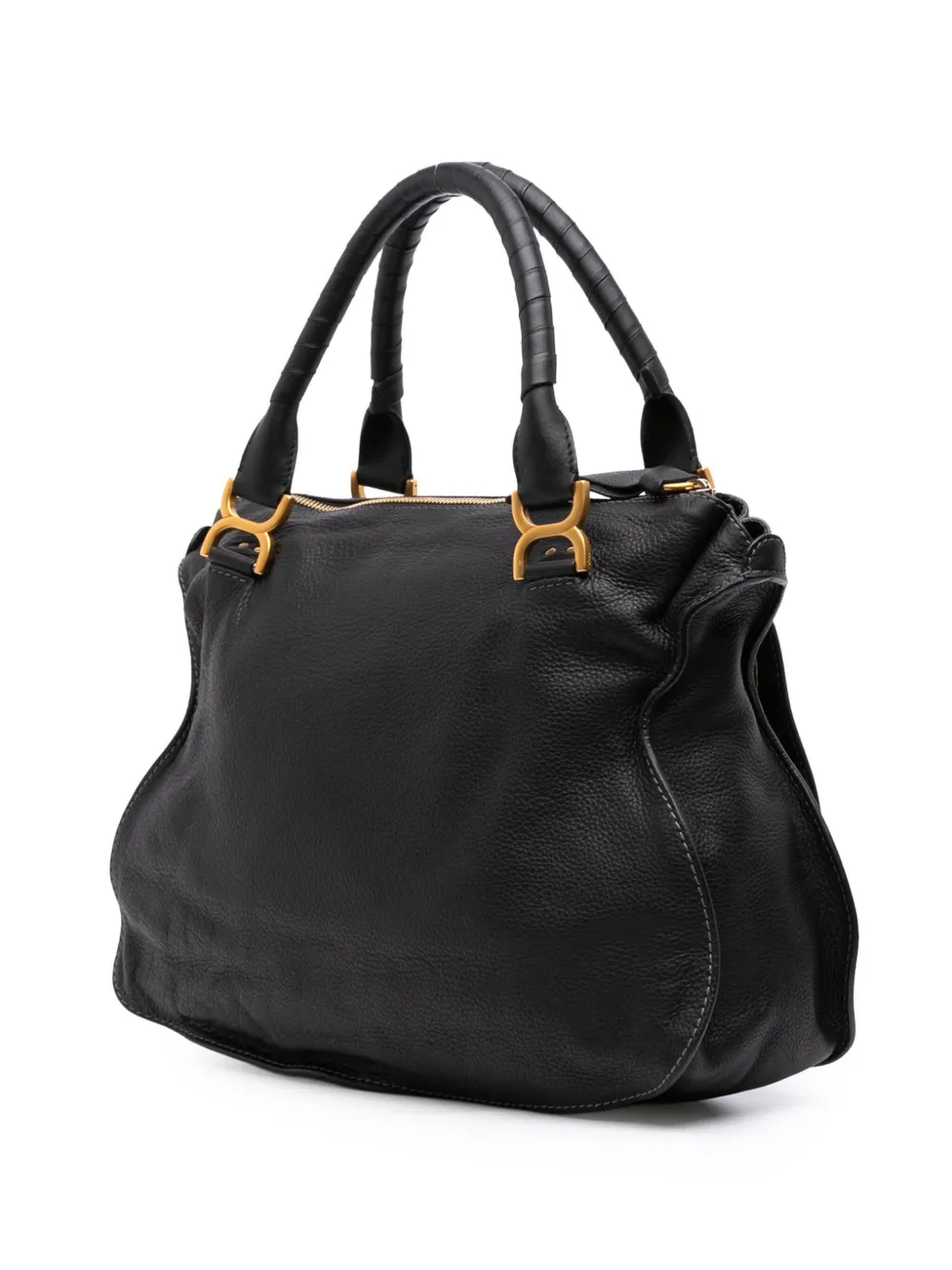 Pre-owned Chloé 2002-2025 Medium Leather Marcie Satchel