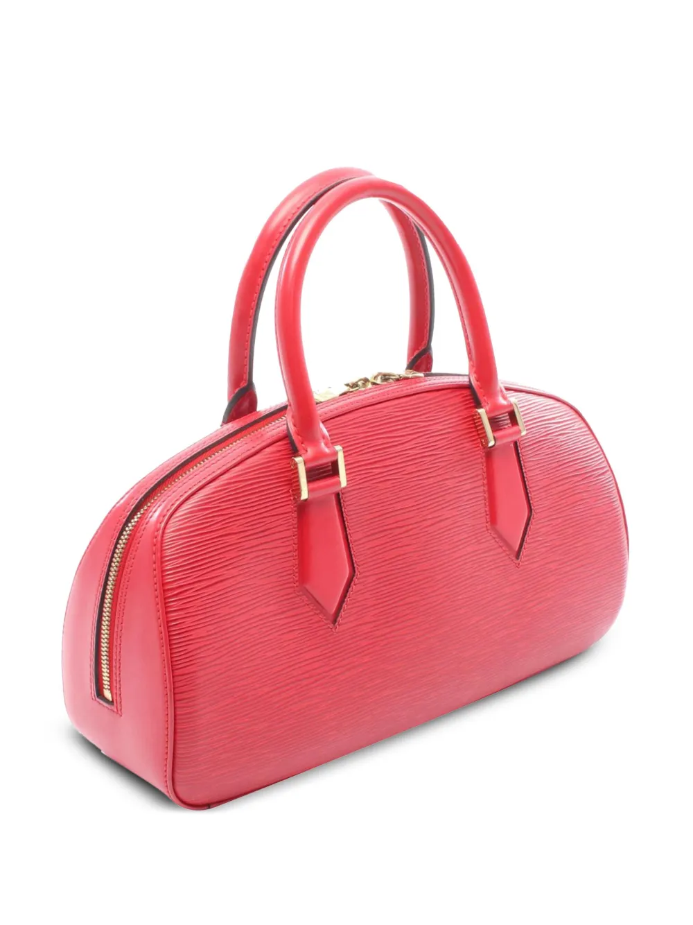 Pre-owned Louis Vuitton 1997 Epi Jasmine Handbag In Red