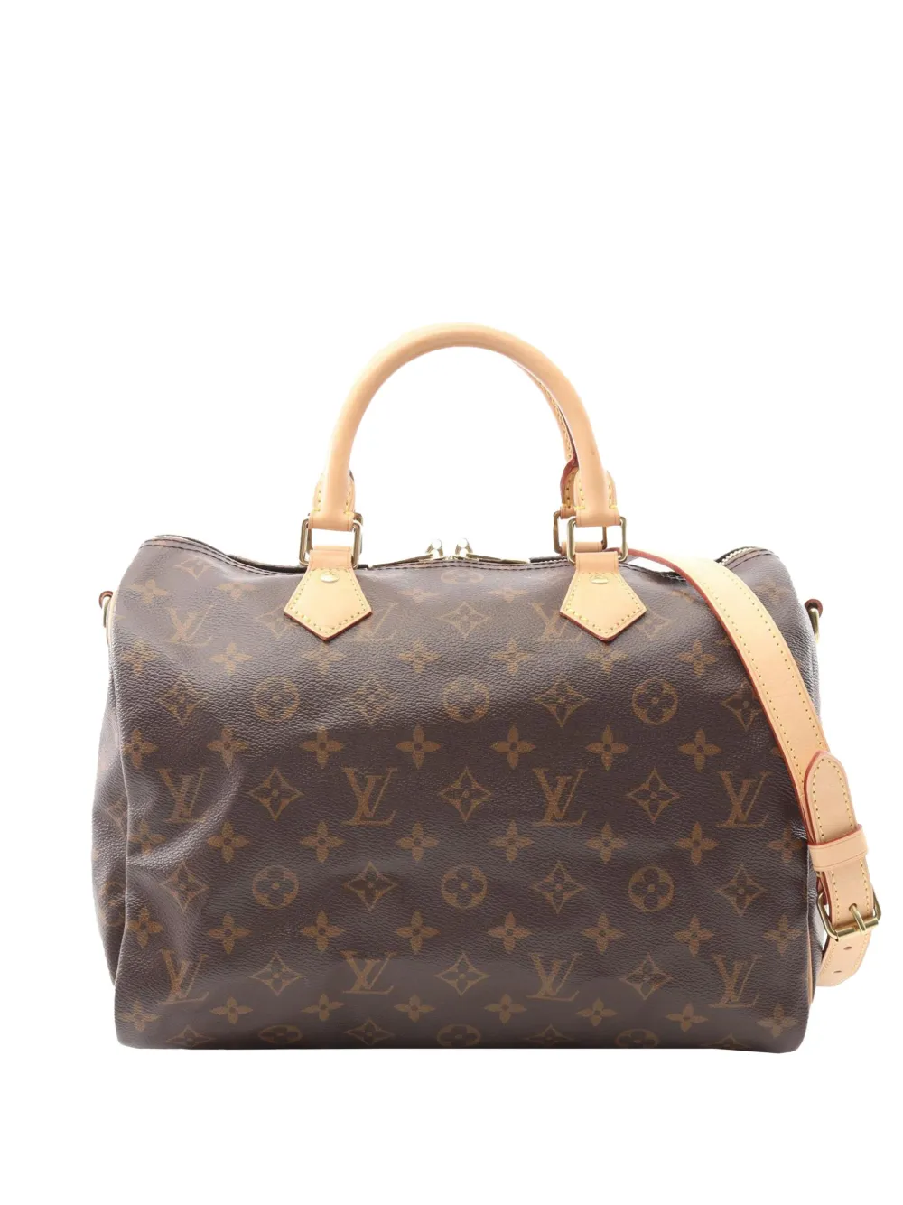 Louis Vuitton Pre-Owned 1990-2025 モノグラム スピーディ バンドリエール 30 サッチェルバッグ - Louis Vuitton Pre-Owned 1990-2025 モノグラム スピーディ バンドリエール 30 サッチェルバッグ -