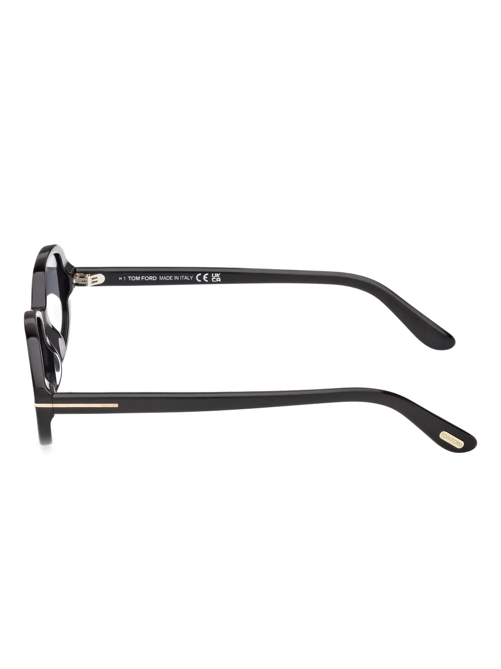 Tom Ford Oval-frame Sunglasses In Black
