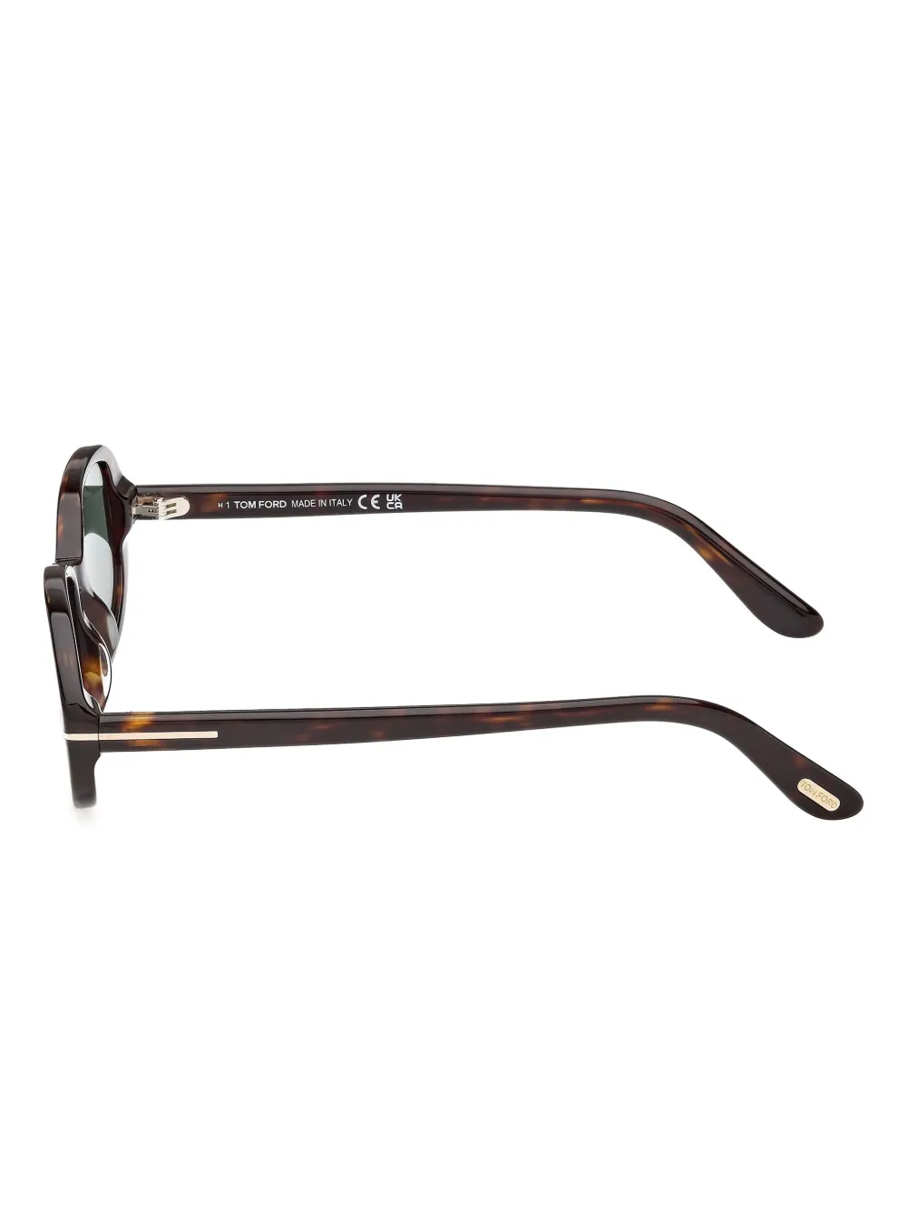 Tom Ford Oval-frame Sunglasses In Brown