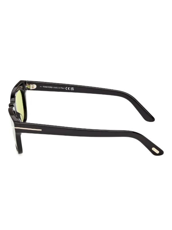 TOM FORD Eyewear スクエアフレーム サングラス | ブラック | FARFETCH JP