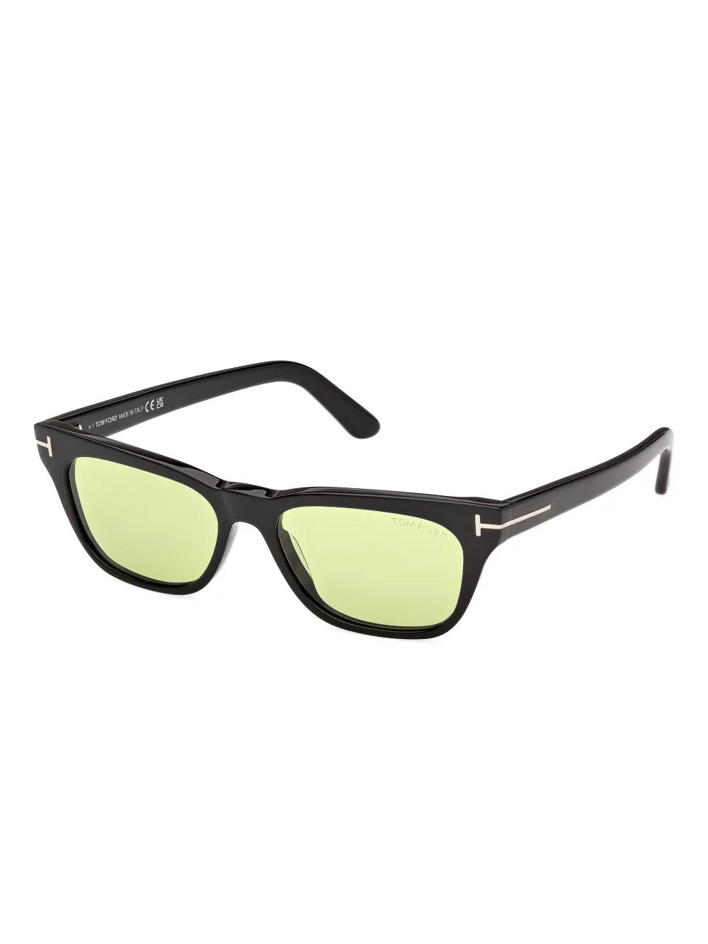 TOM FORD Eyewear Zonnebril met vierkant montuur - Zwart
