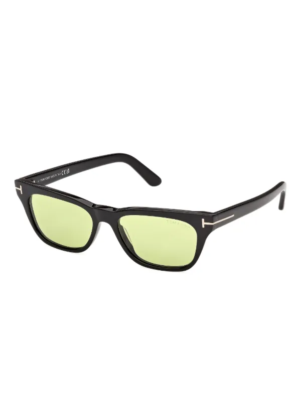 TOM FORD Eyewear スクエアフレーム サングラス | ブラック | FARFETCH JP
