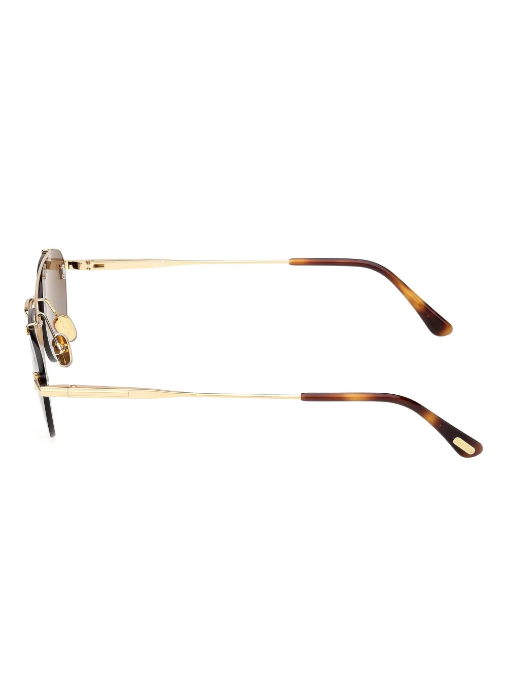 Tom Ford Pilot-frame Sunglasses In Gold