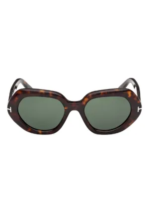 TOM FORD Eyewear キャットアイ サングラス | レッド | FARFETCH JP
