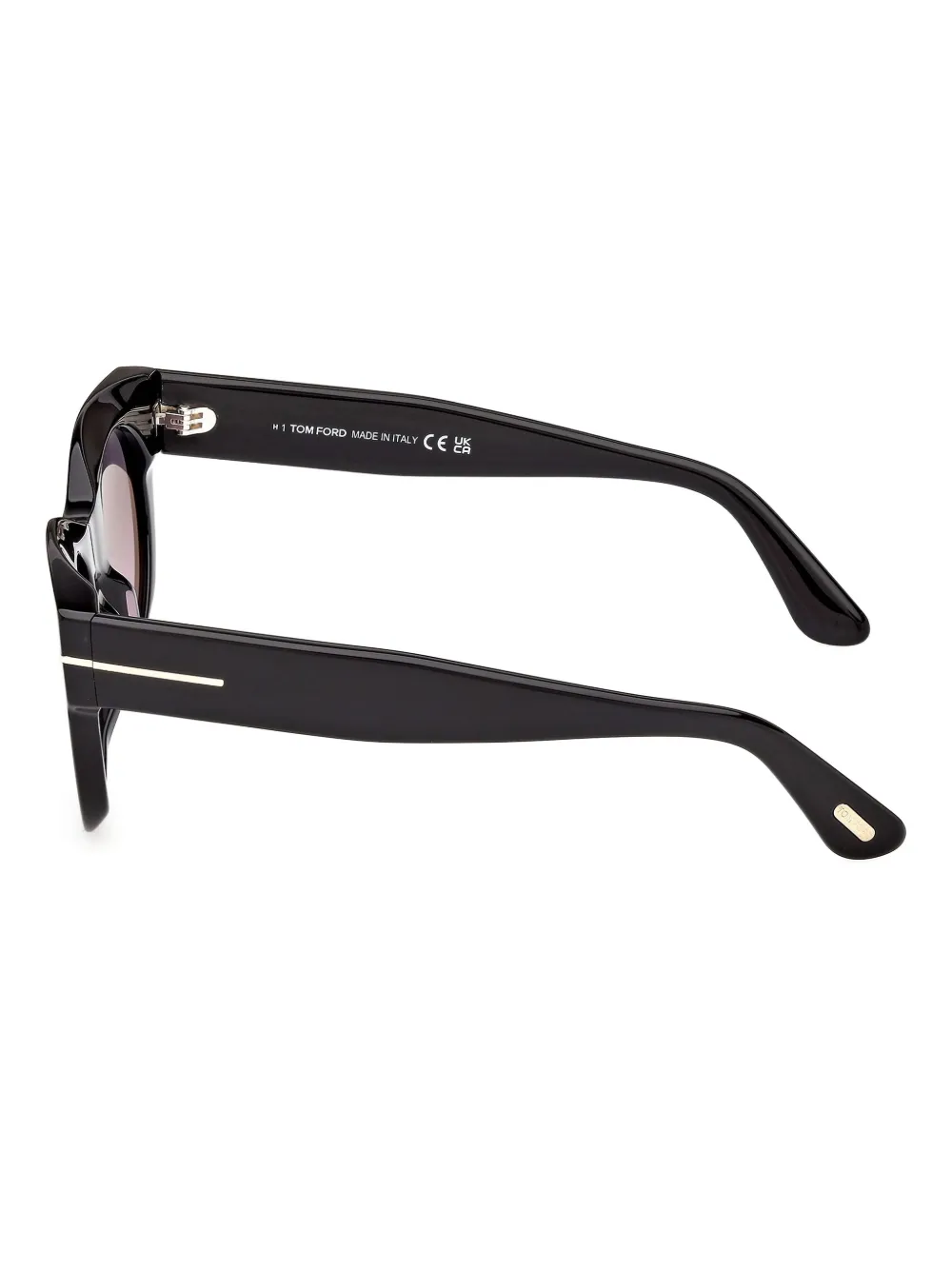 Tom Ford Round-frame Sunglasses In Black