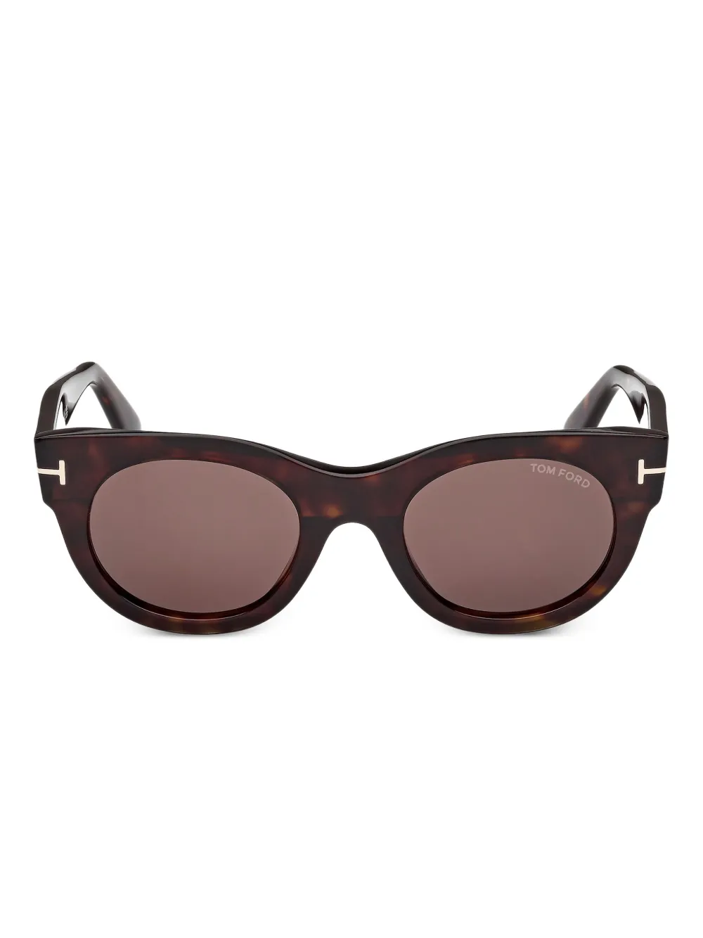 TOM FORD Eyewear round-frame sunglasses - Marrone