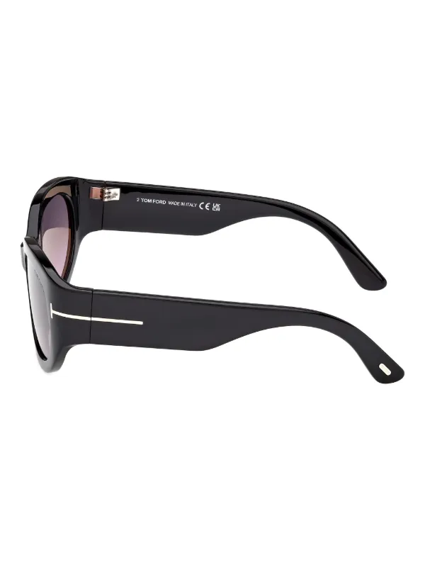 TOM FORD Eyewear キャットアイ サングラス | ブラック | FARFETCH JP