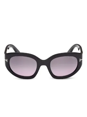 TOM FORD ブラウンキャットアイサングラス TOM FORD Eyewear cat-eye Sunglasses | Brown | FARFETCH AO