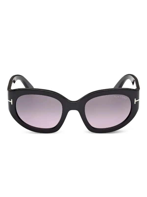TOM FORD Eyewear キャットアイ サングラス | ブラック | FARFETCH JP