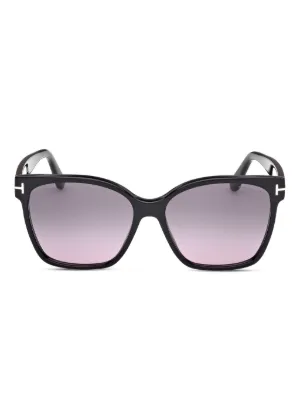 TOM FORD Eyewear キャットアイ サングラス | ブラック | FARFETCH JP