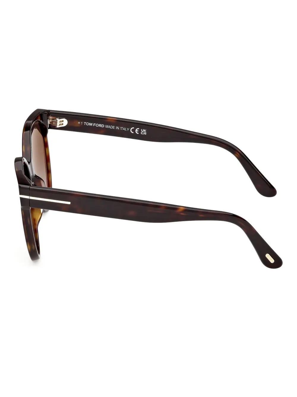 Tom Ford Eyewear Tallulah Round Frame Sunglasses In Brown
