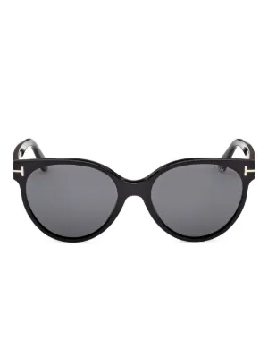 TOM FORD Eyewear キャットアイ サングラス | ブラック | FARFETCH JP