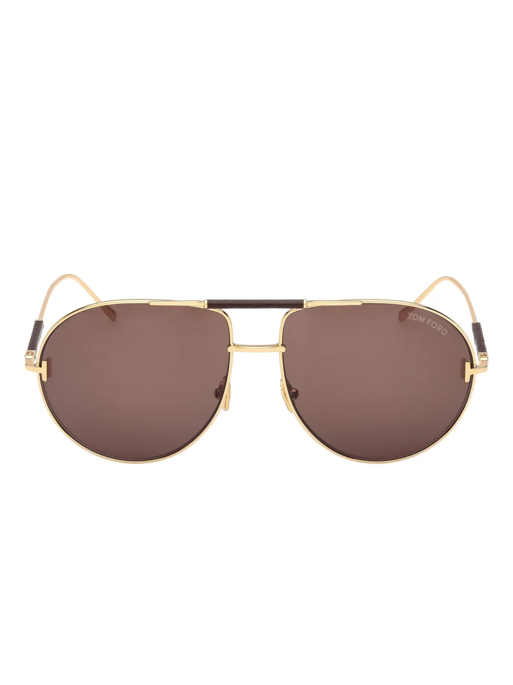 Tom Ford Pilot-frame Sunglasses In Gold