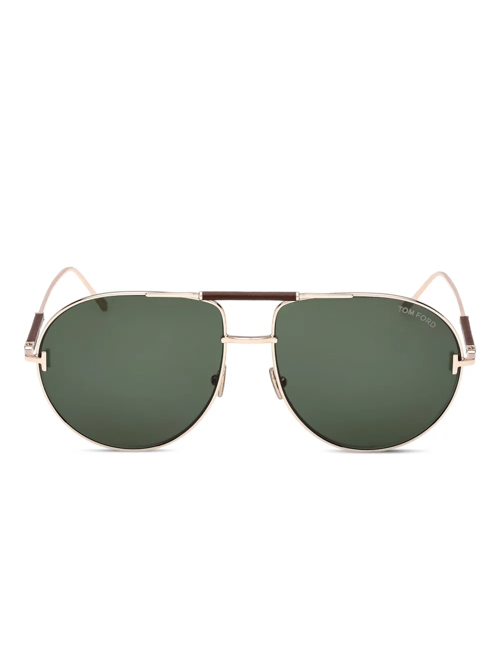 TOM FORD Eyewear pilot-frame sunglasses | Gold | Image 1
